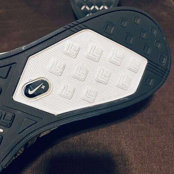 2012 NIKE FLYKNIT TRAINER+ ONE RACER VOLT NEON YELLOW WHITE BLACK 532984-700 14 - Picture 8 of 15